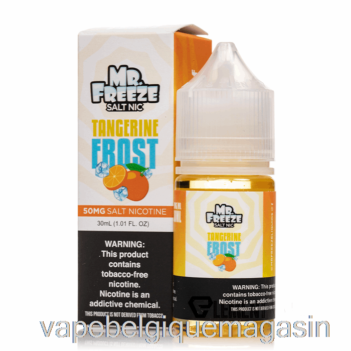Vape Juice Mandarine Frost - Mr Freeze Sels - 30ml 50mg